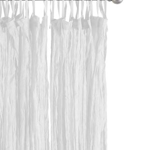 Cotton Crinkle Sheer Curtains